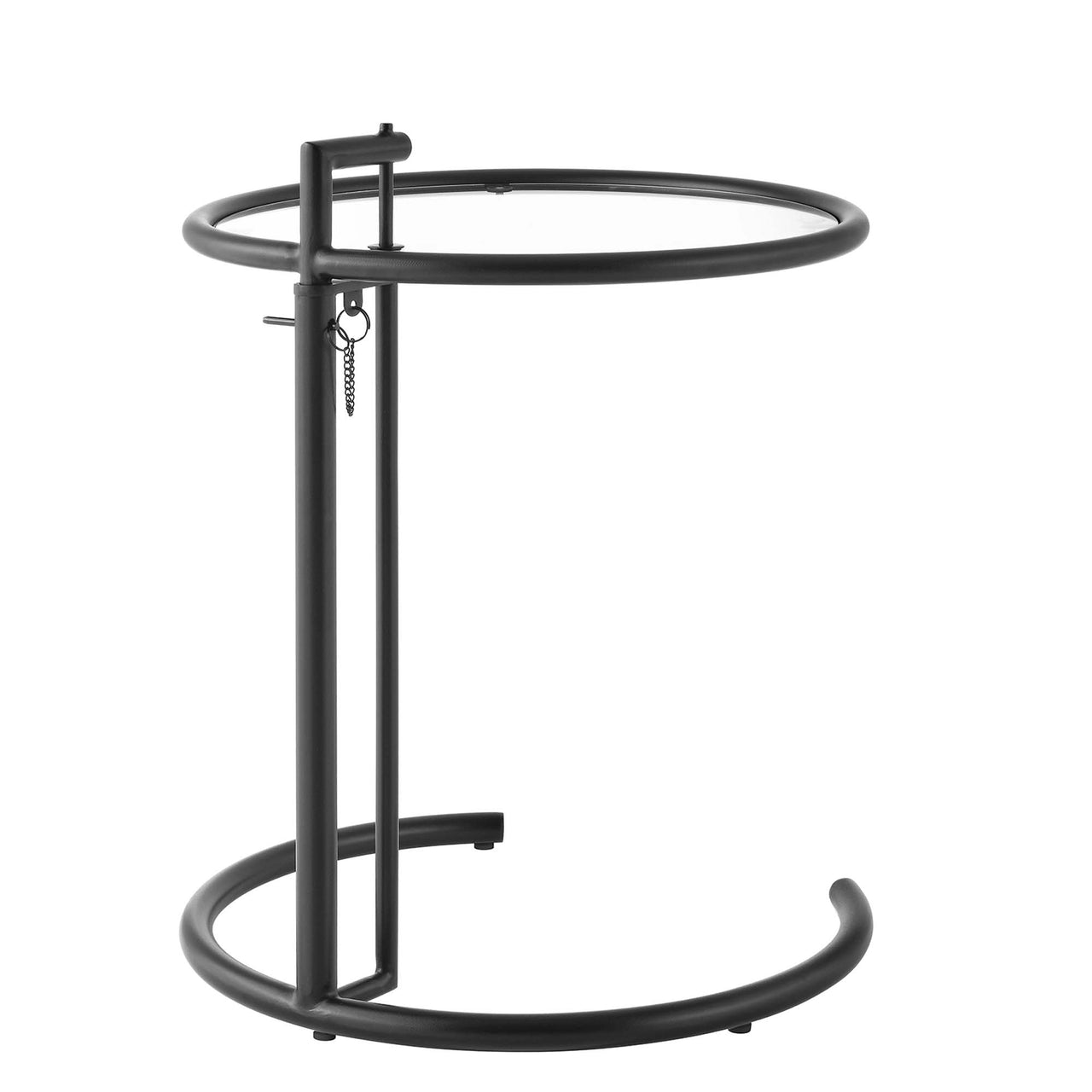 Kathleen Metal Side Table, Black