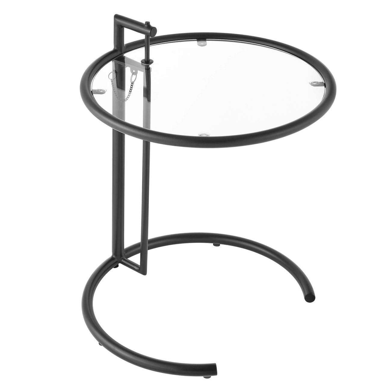 Kathleen Metal Side Table, Black