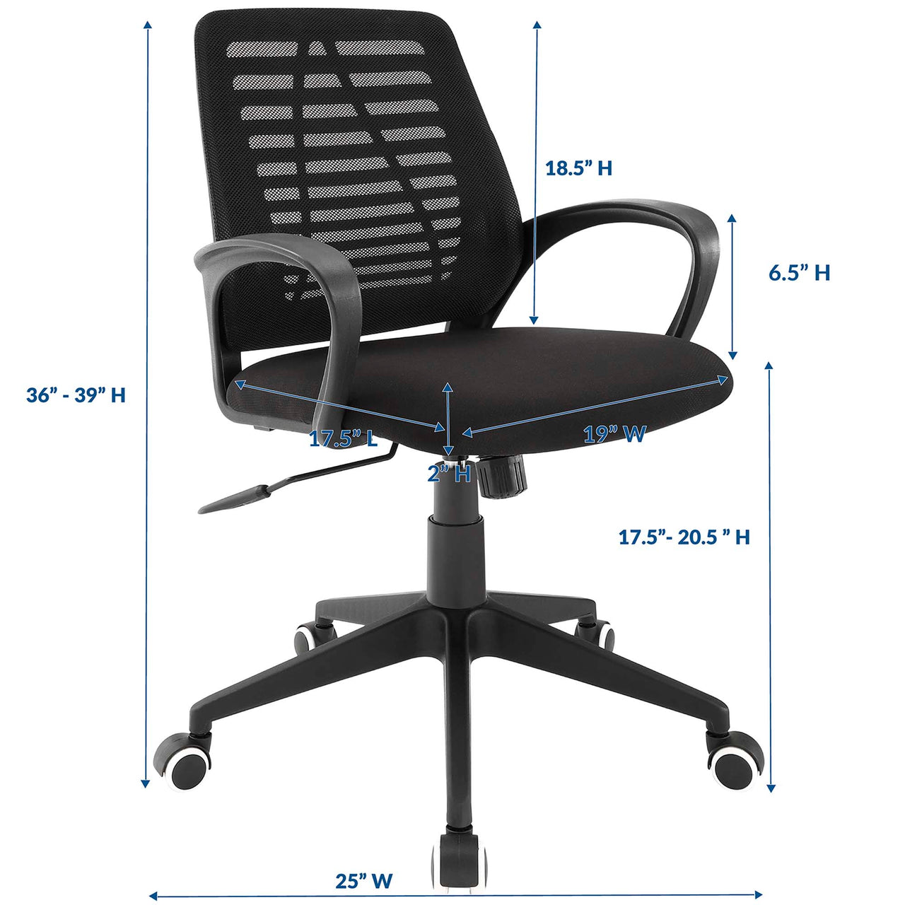 Vitalize Office Chair, Black