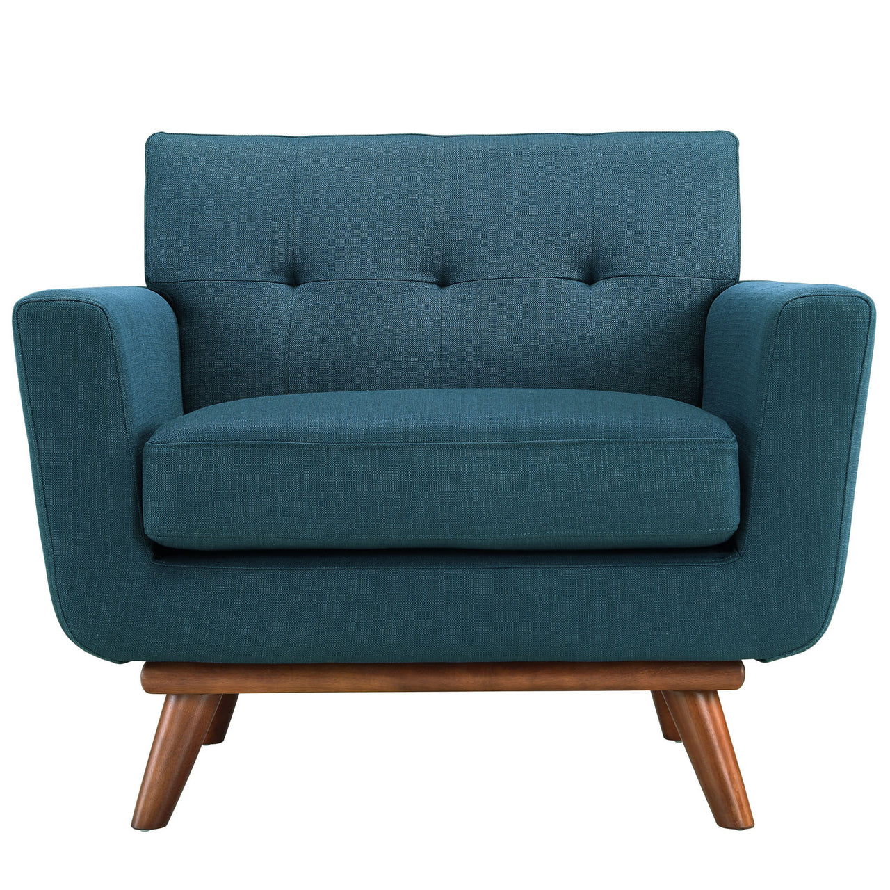 Engage Wood Armchair Set of 2, Azure