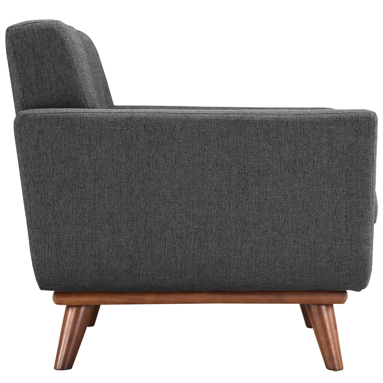 Engage Wood Armchair Set of 2, Gray
