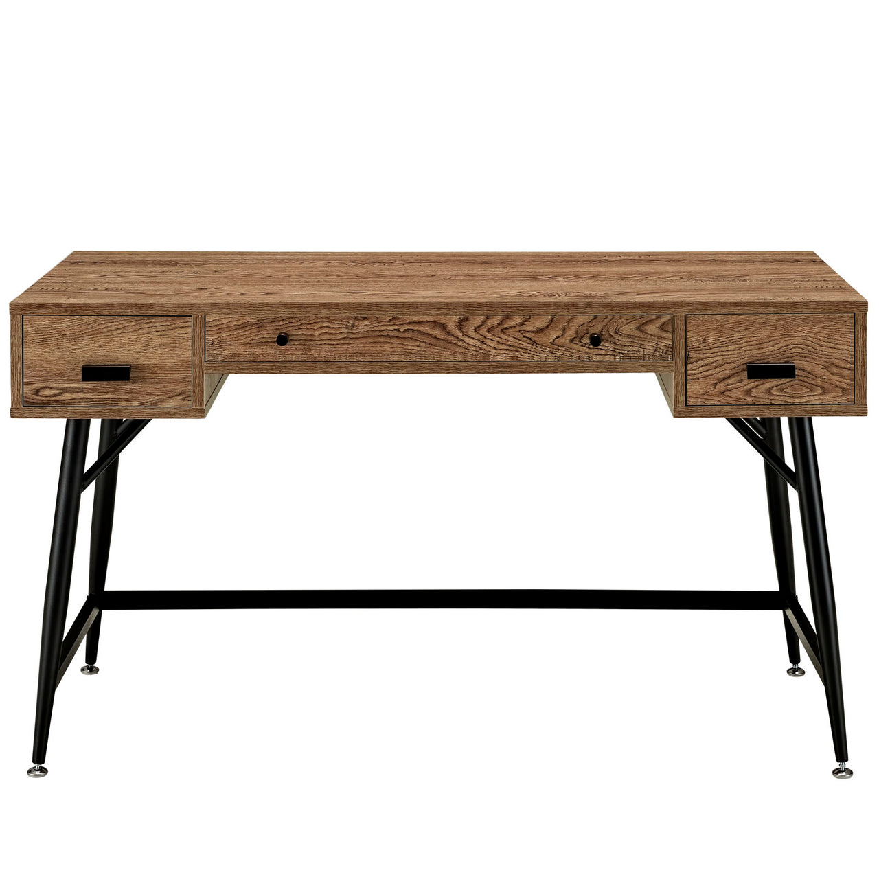 Surplus Office Desk, Walnut