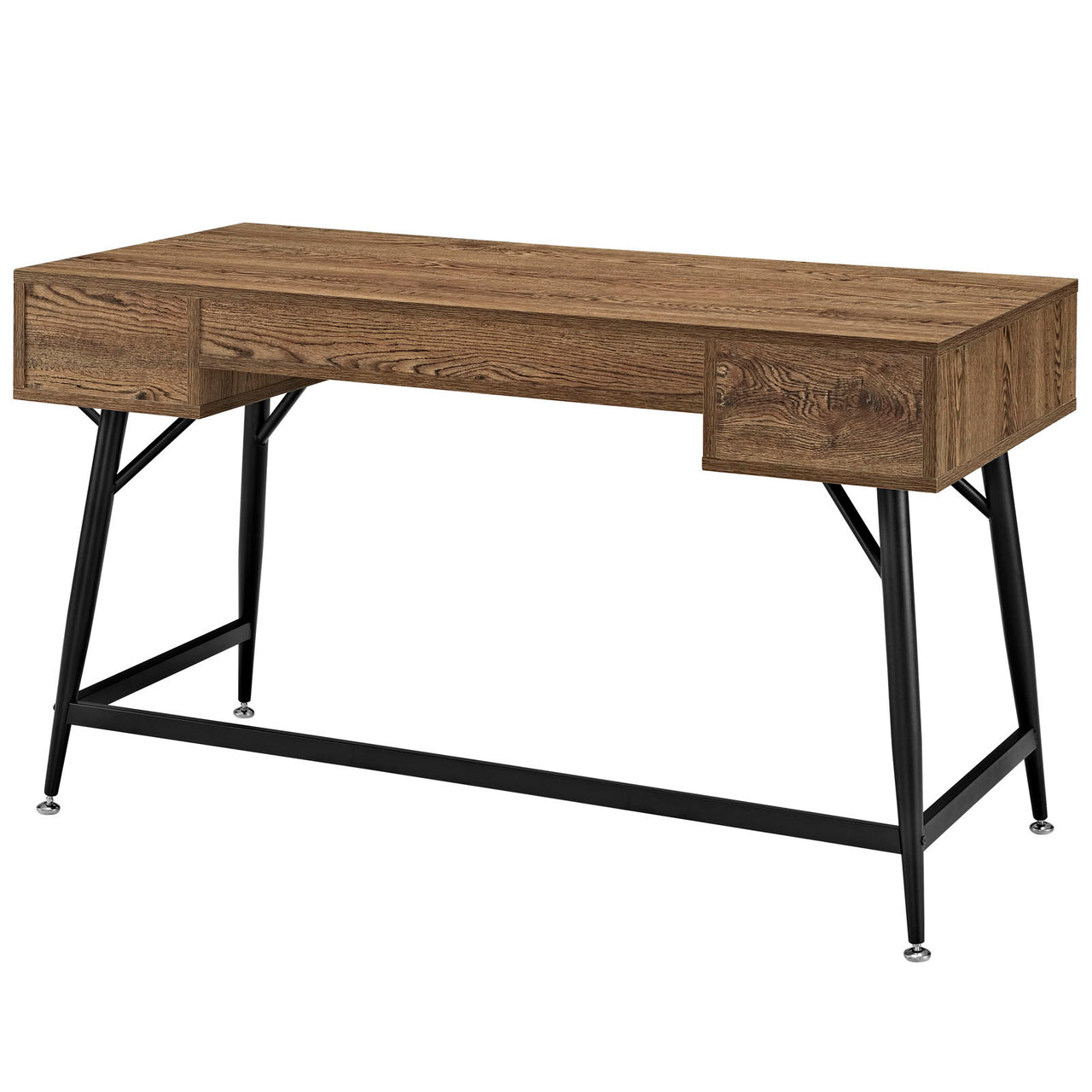 Surplus Office Desk, Walnut
