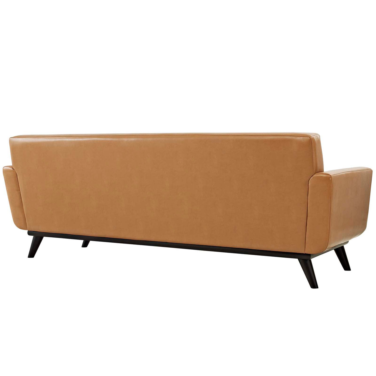 Rendezvous Bonded Leather Sofa, Tan