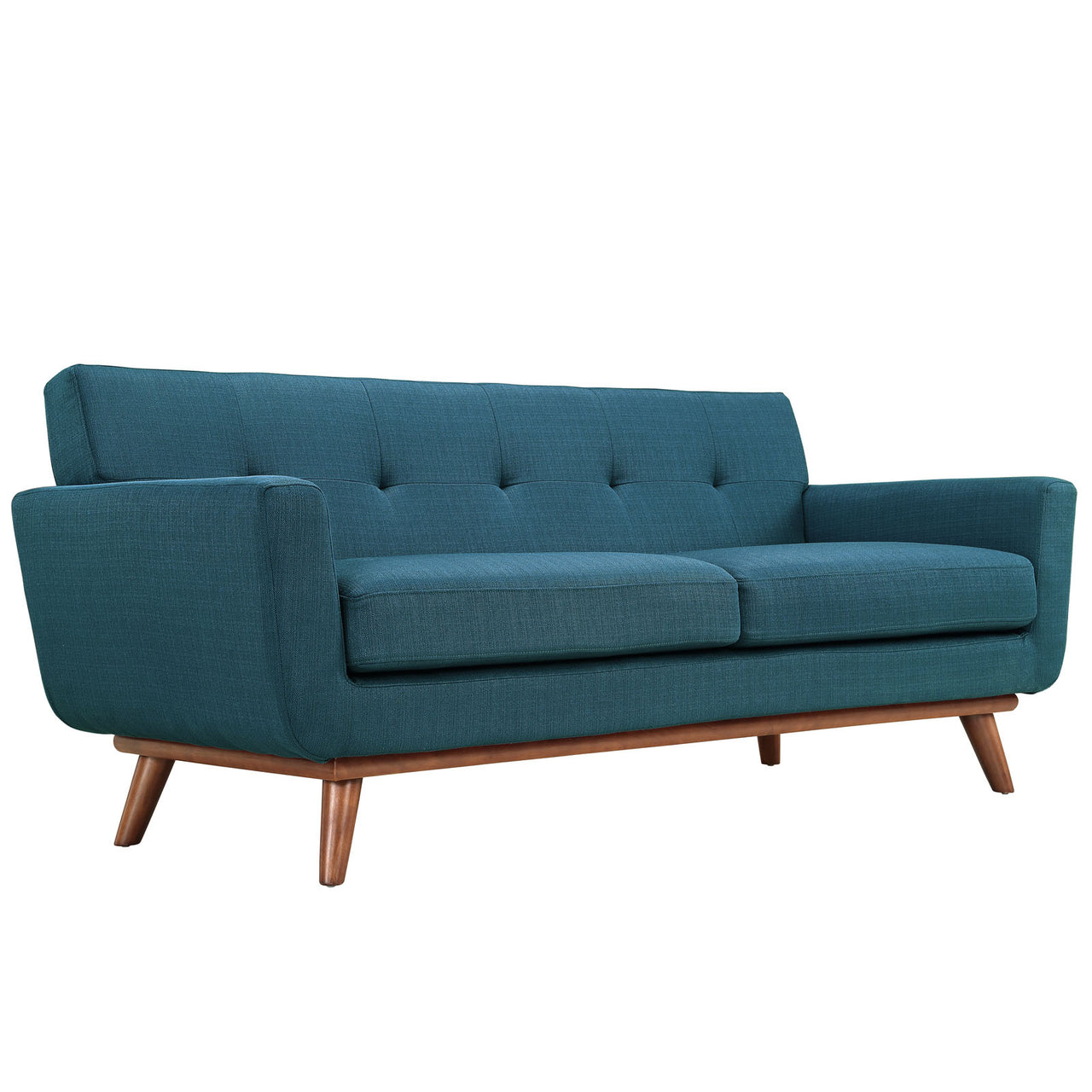 Engage Armchairs and Loveseat Set of 3, Azure