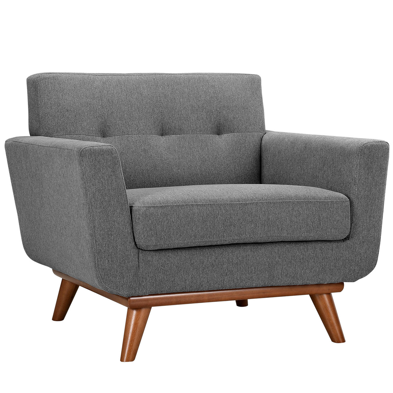 Engage Sofa Loveseat and Armchair Set of 3, Expectation Gray