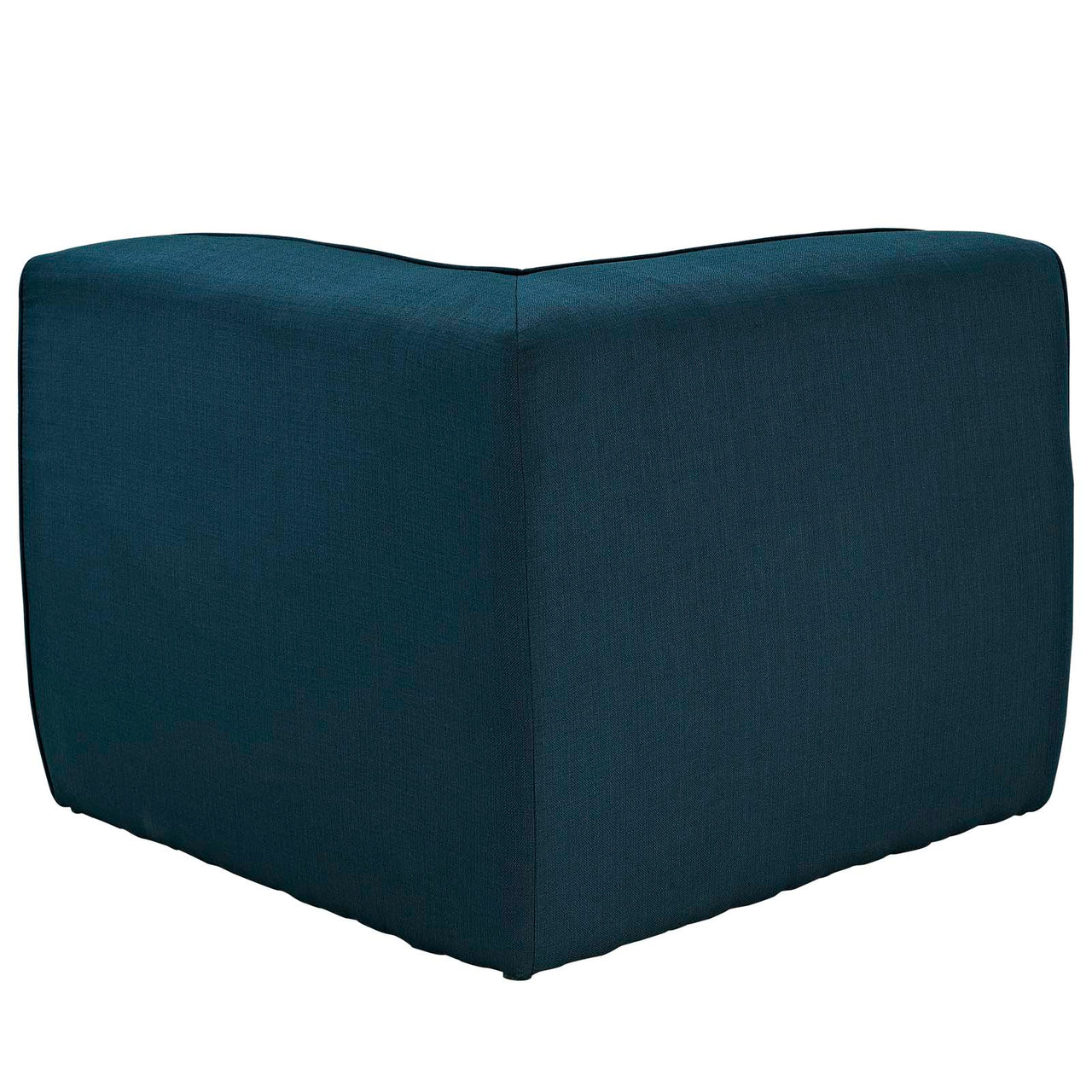 Align Upholstered Fabric Corner Chair | Modular Sectional Component, Azure