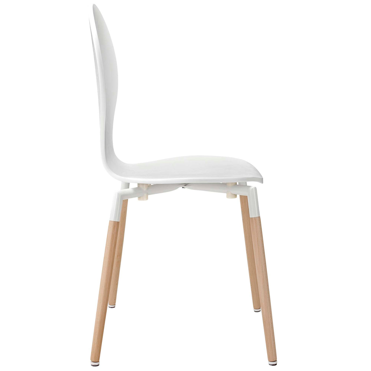 Path Dining Chair Set of 4, White