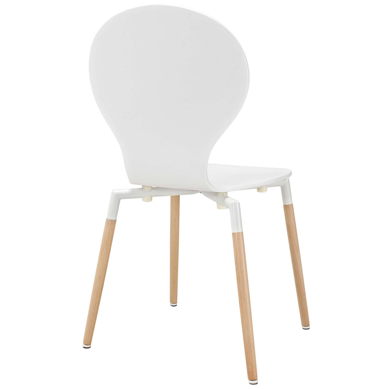 Path Dining Chair Set of 4, White