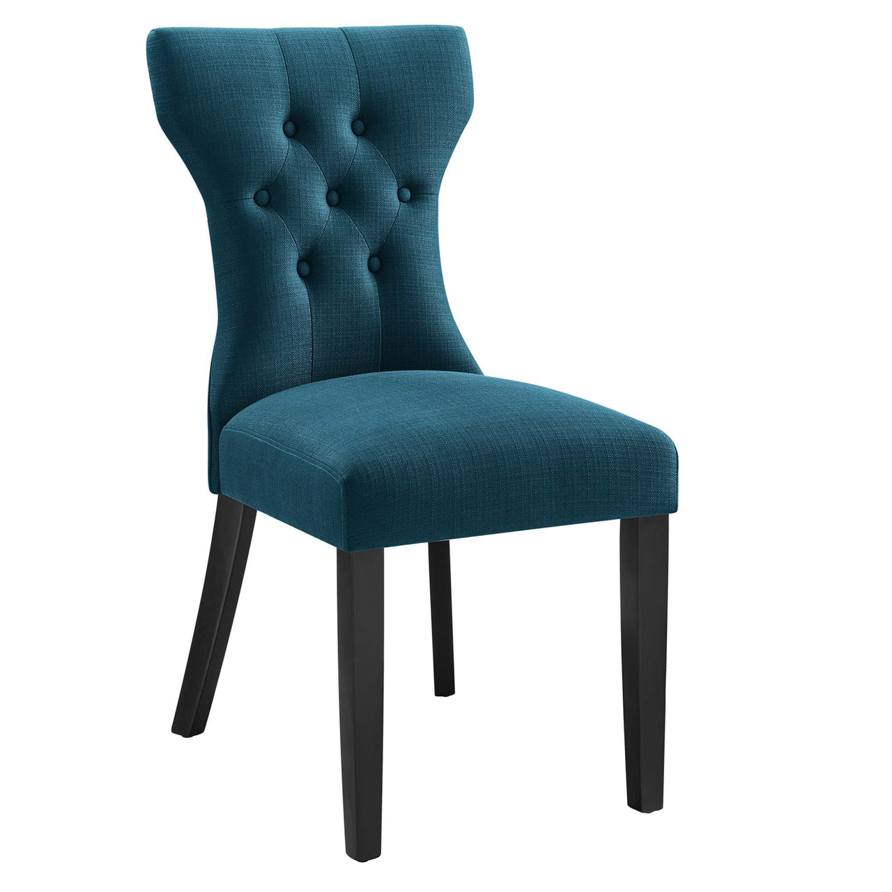Hourglass Dining Chair, Azure