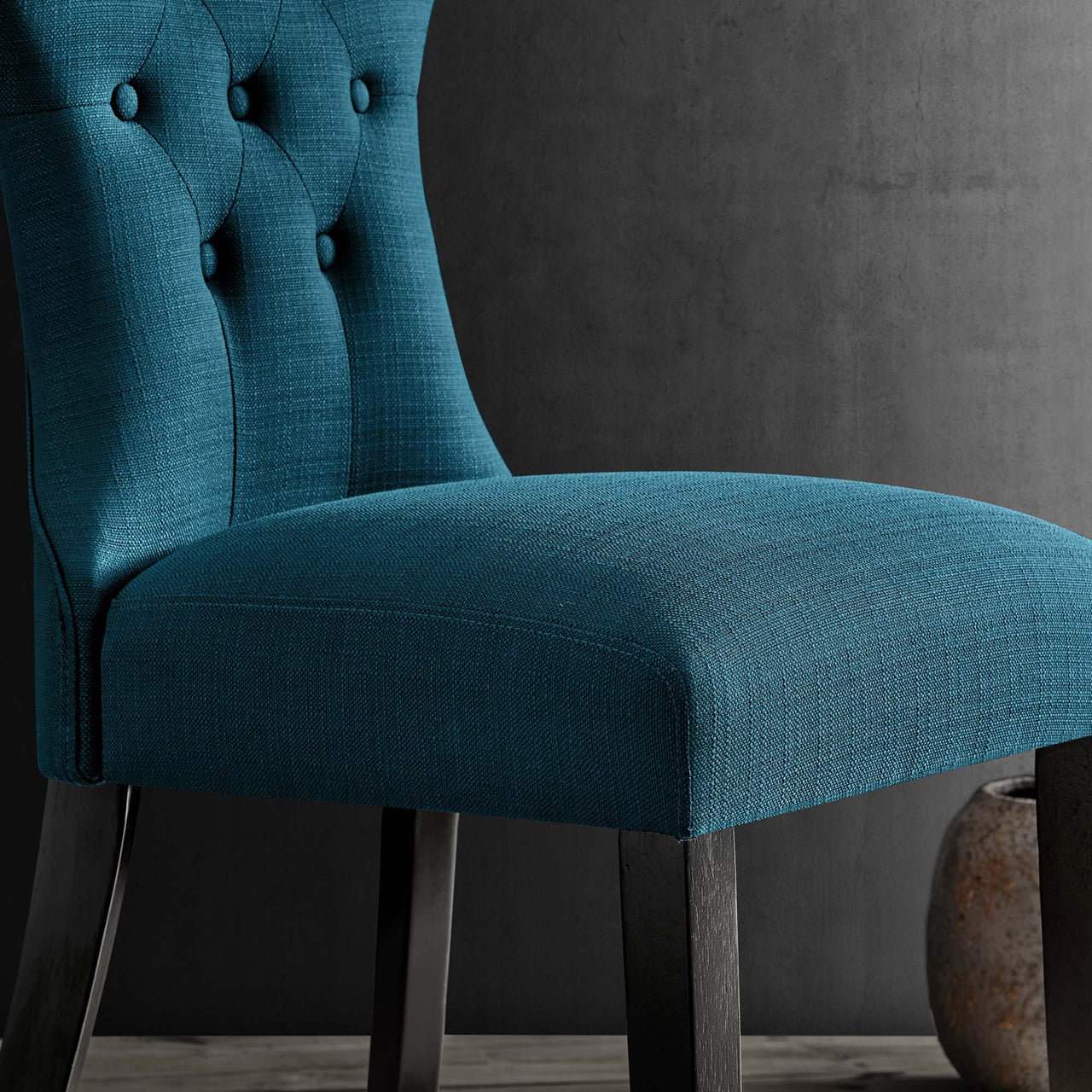 Hourglass Dining Chair, Azure