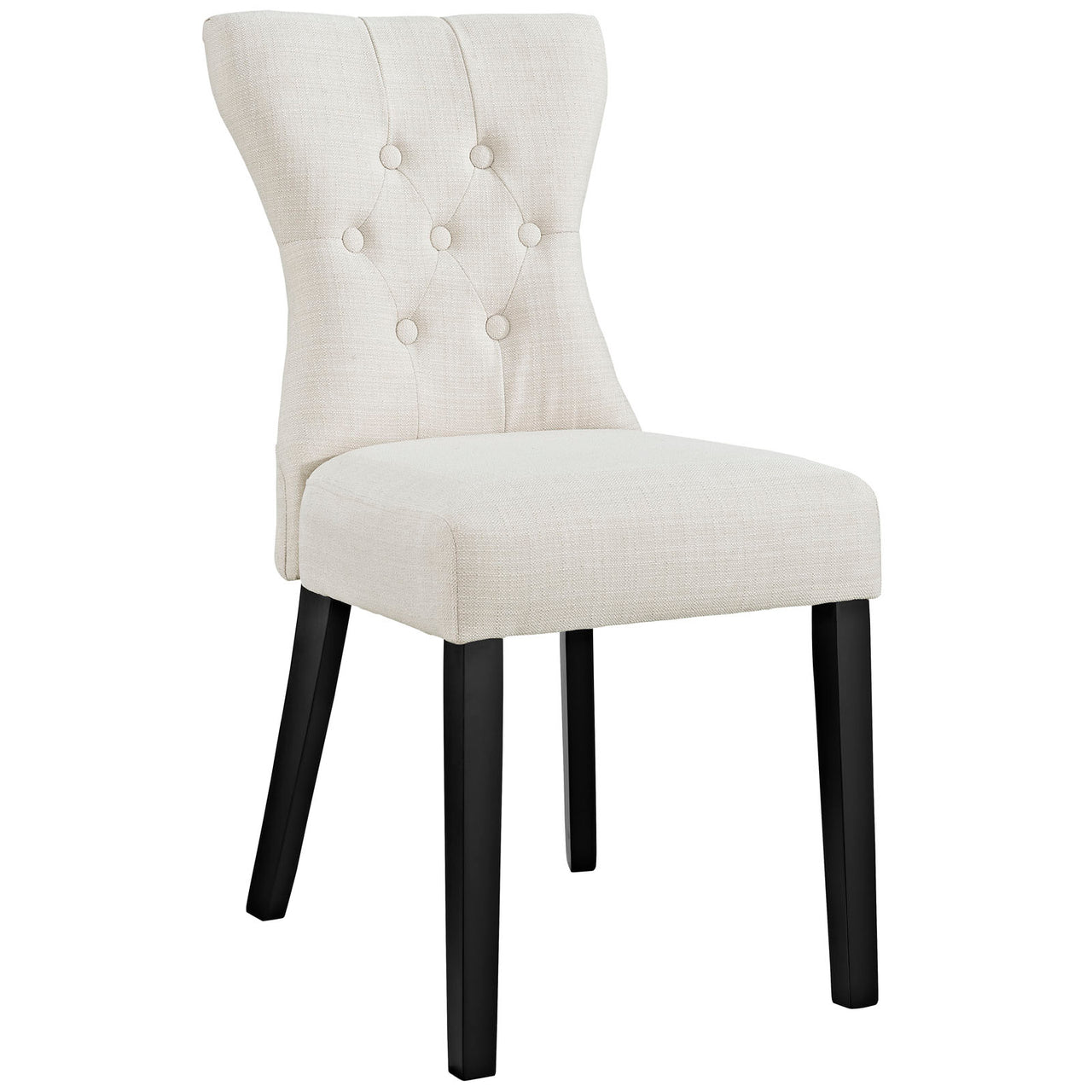 Silhouette Dining Side Chair, Beige