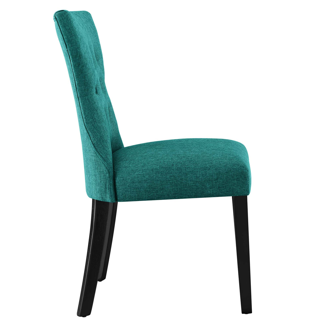 Hourglass Dining Chair, Teal