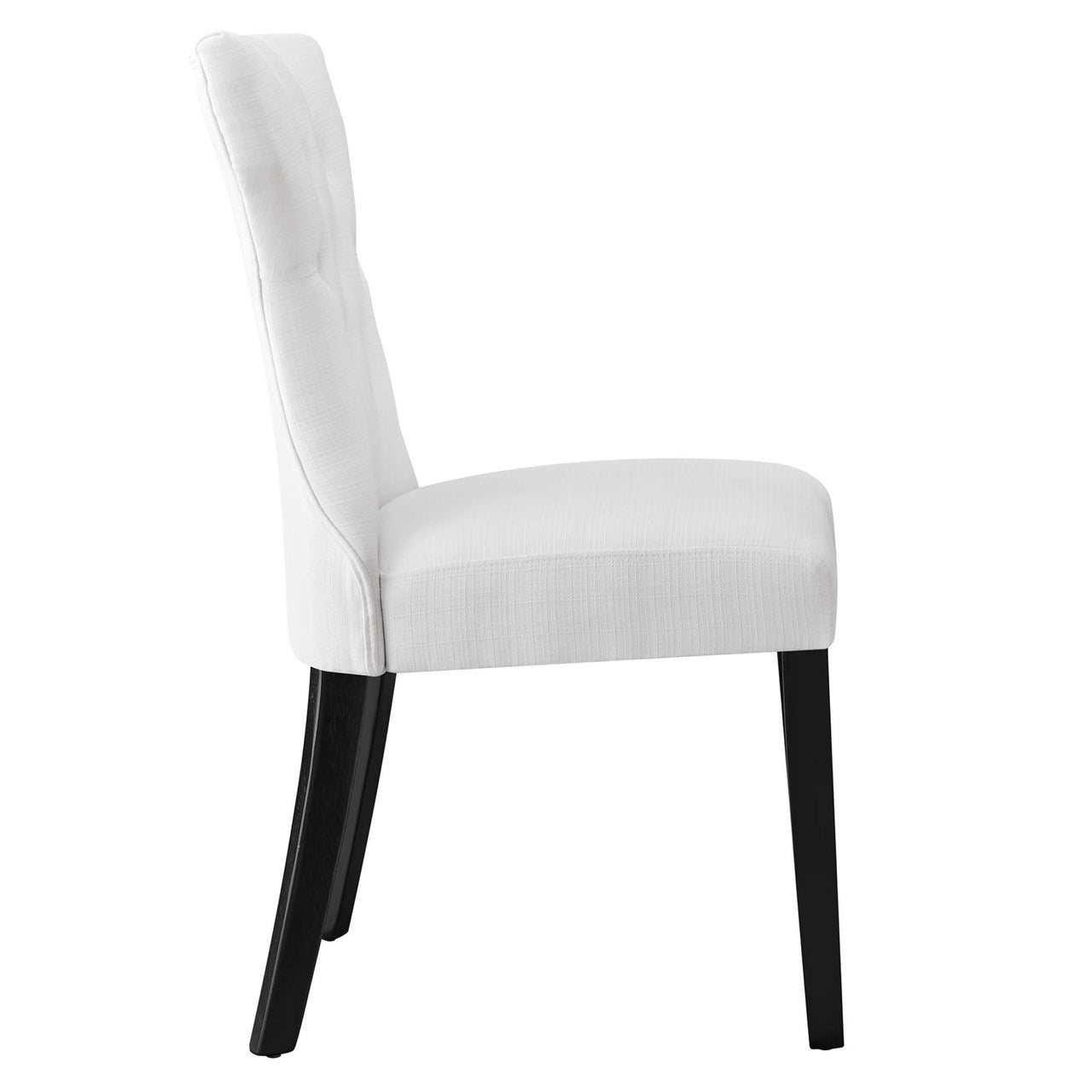 Hourglass Dining Chair, White