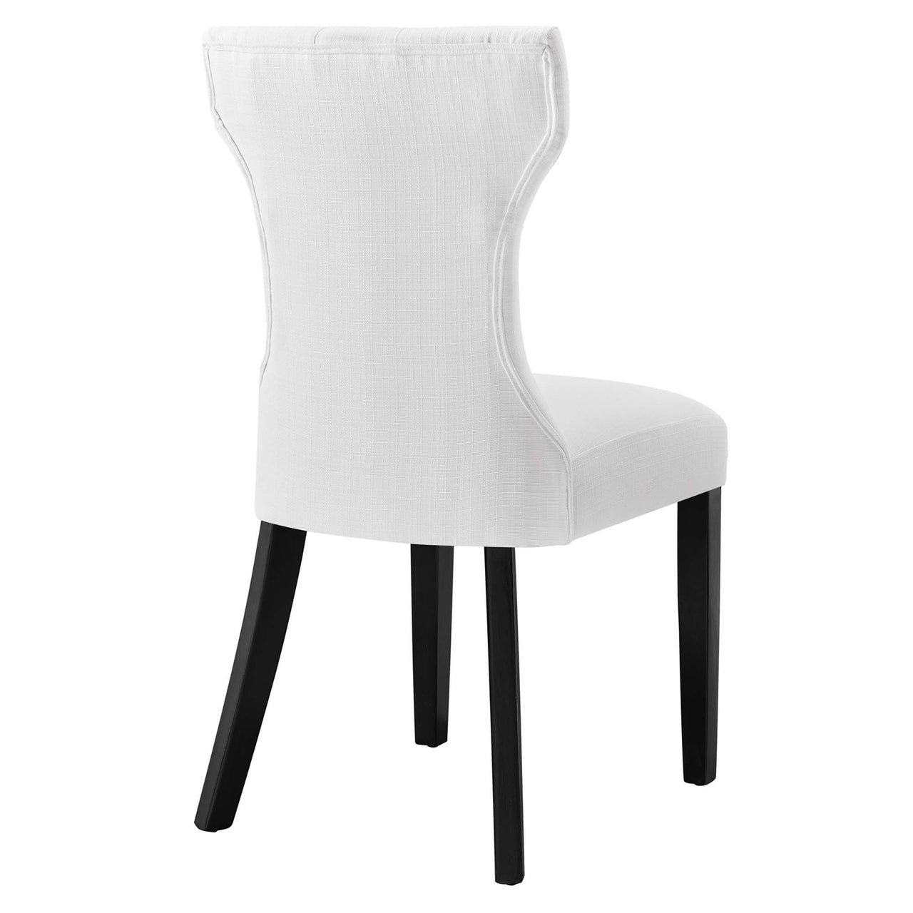 Hourglass Dining Chair, White