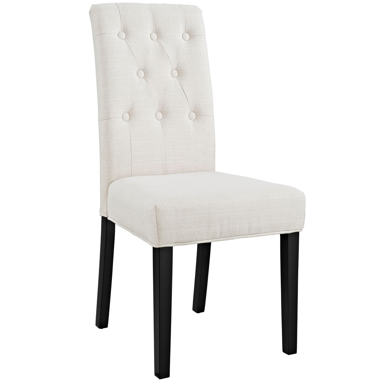 Octave Dining Fabric Side Chair, Beige