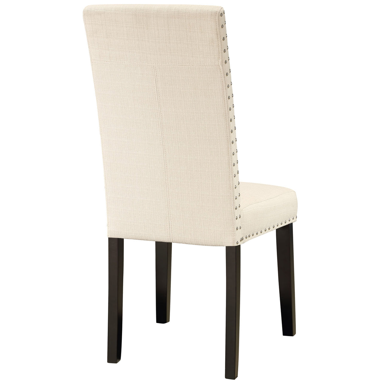 Parcel Dining Upholstered Fabric Side Chair, Beige