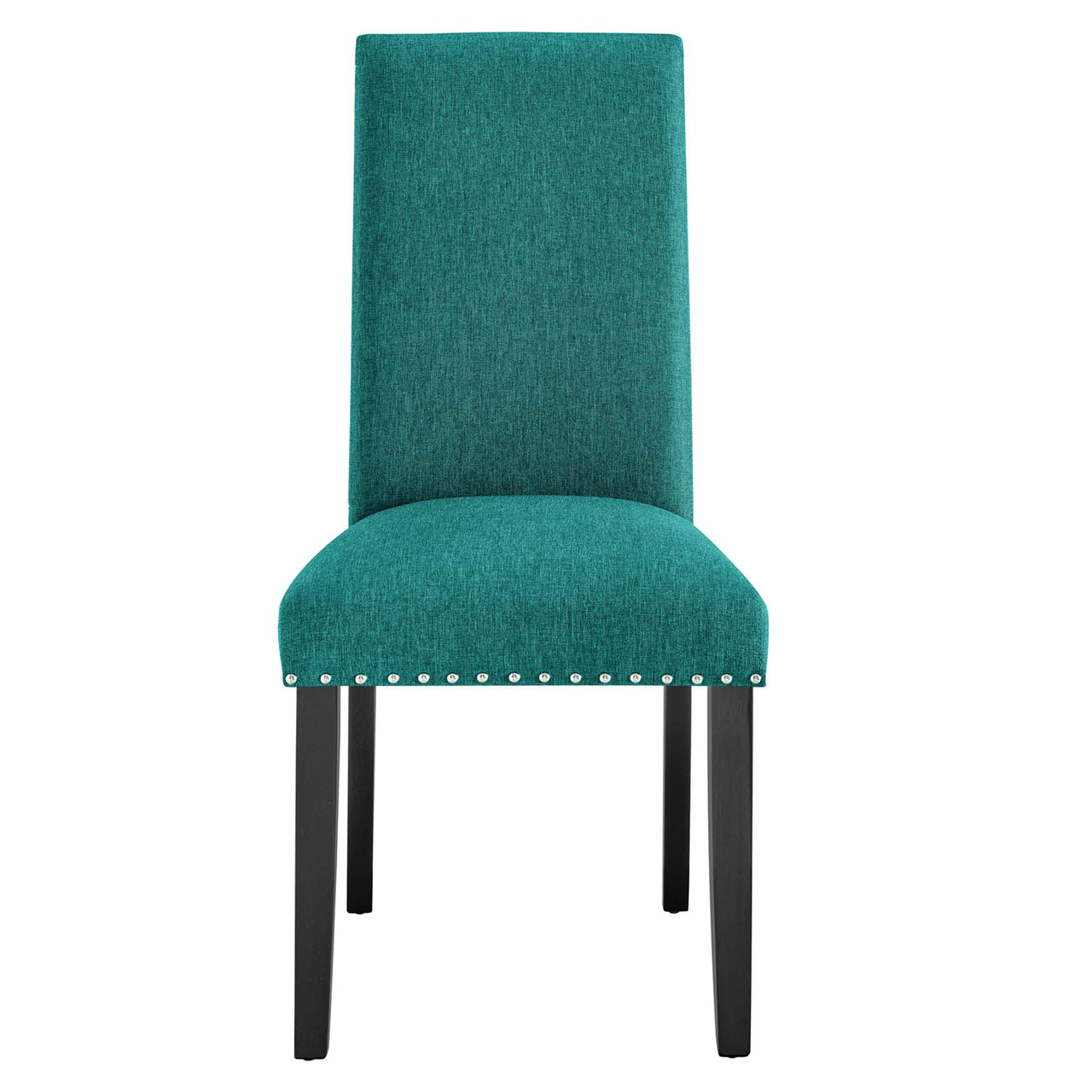 Minimalista Fabric Dining | Side Chair, Teal