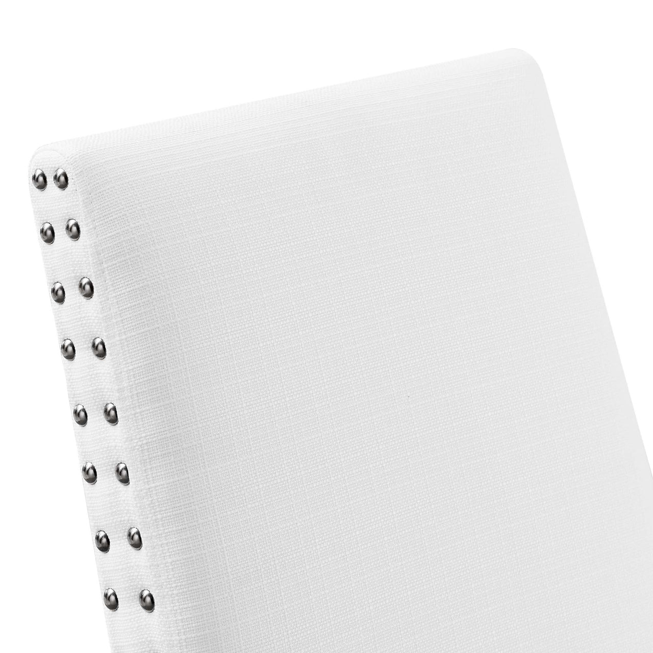 Minimalista Fabric Dining | Side Chair, White