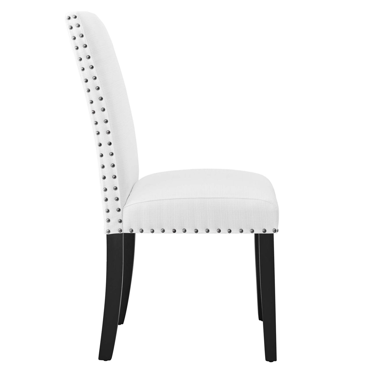 Minimalista Fabric Dining | Side Chair, White