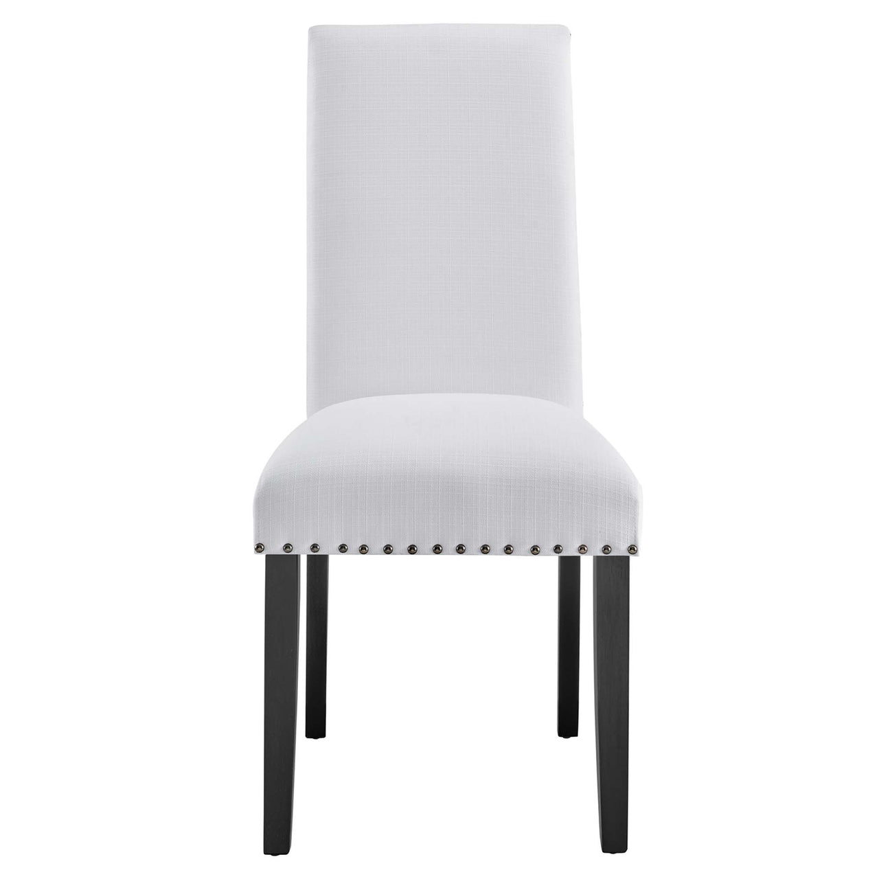 Minimalista Fabric Dining | Side Chair, White