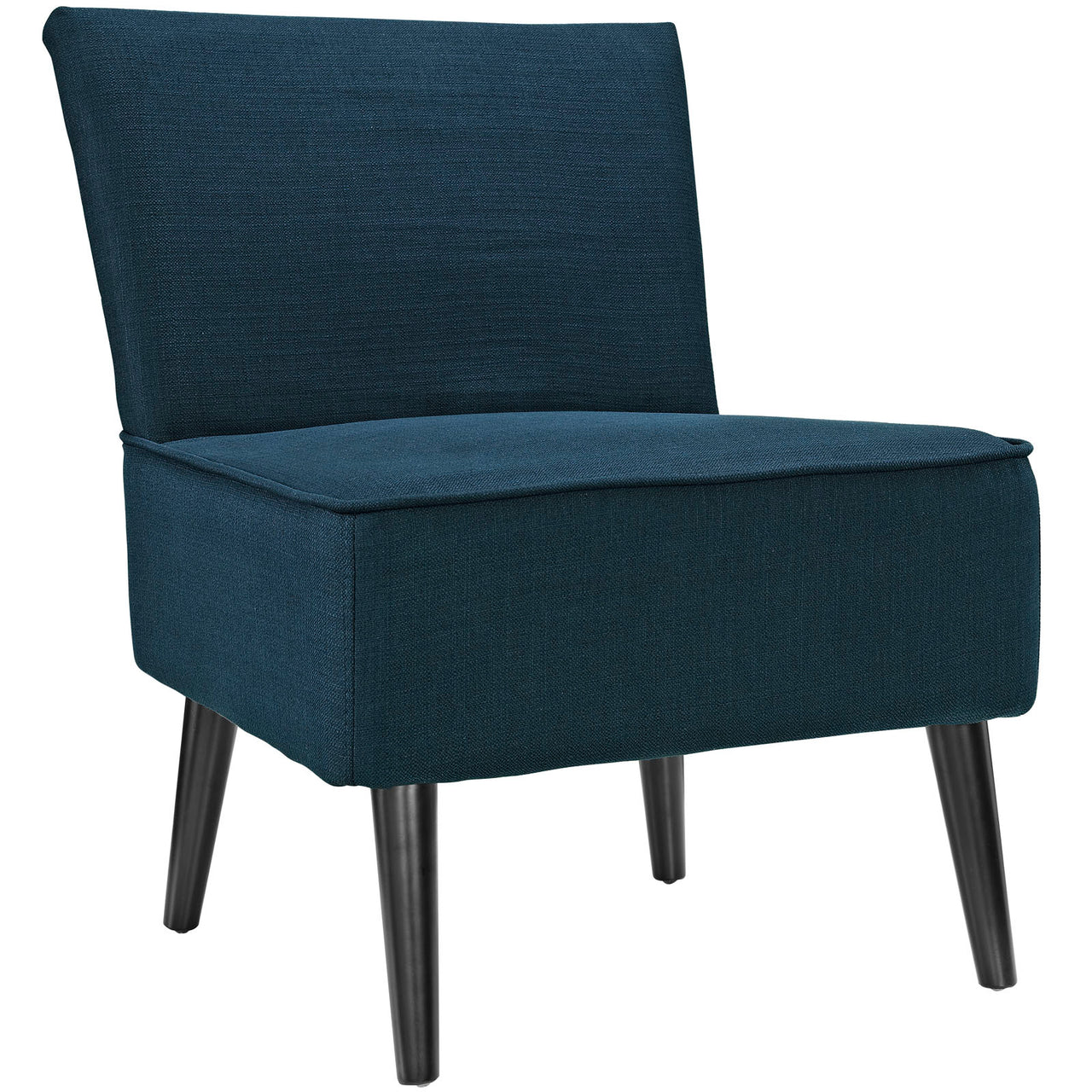 Reef Upholstered Fabric Side Chair, Azure