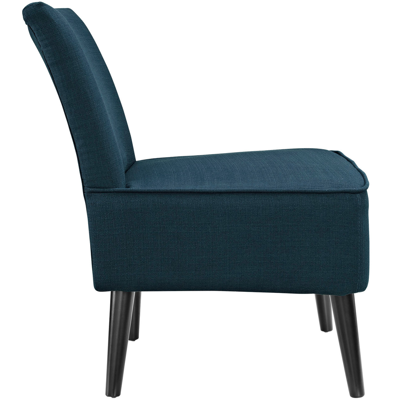 Reef Upholstered Fabric Side Chair, Azure