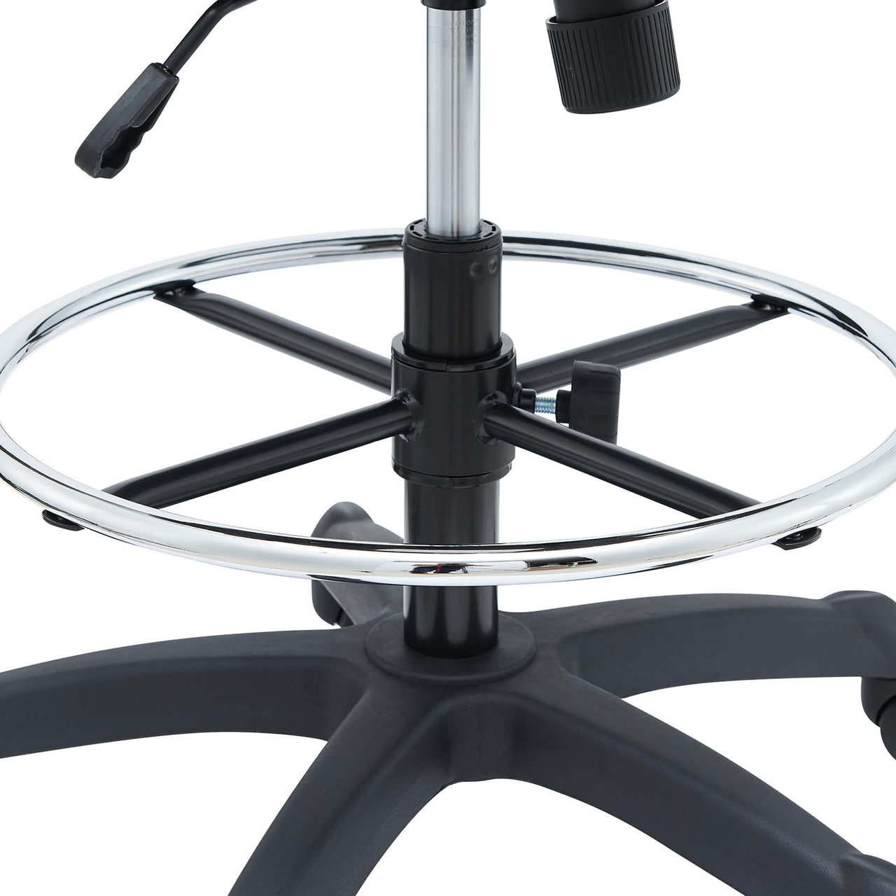 ErgoFlex Drafting Chair, Black