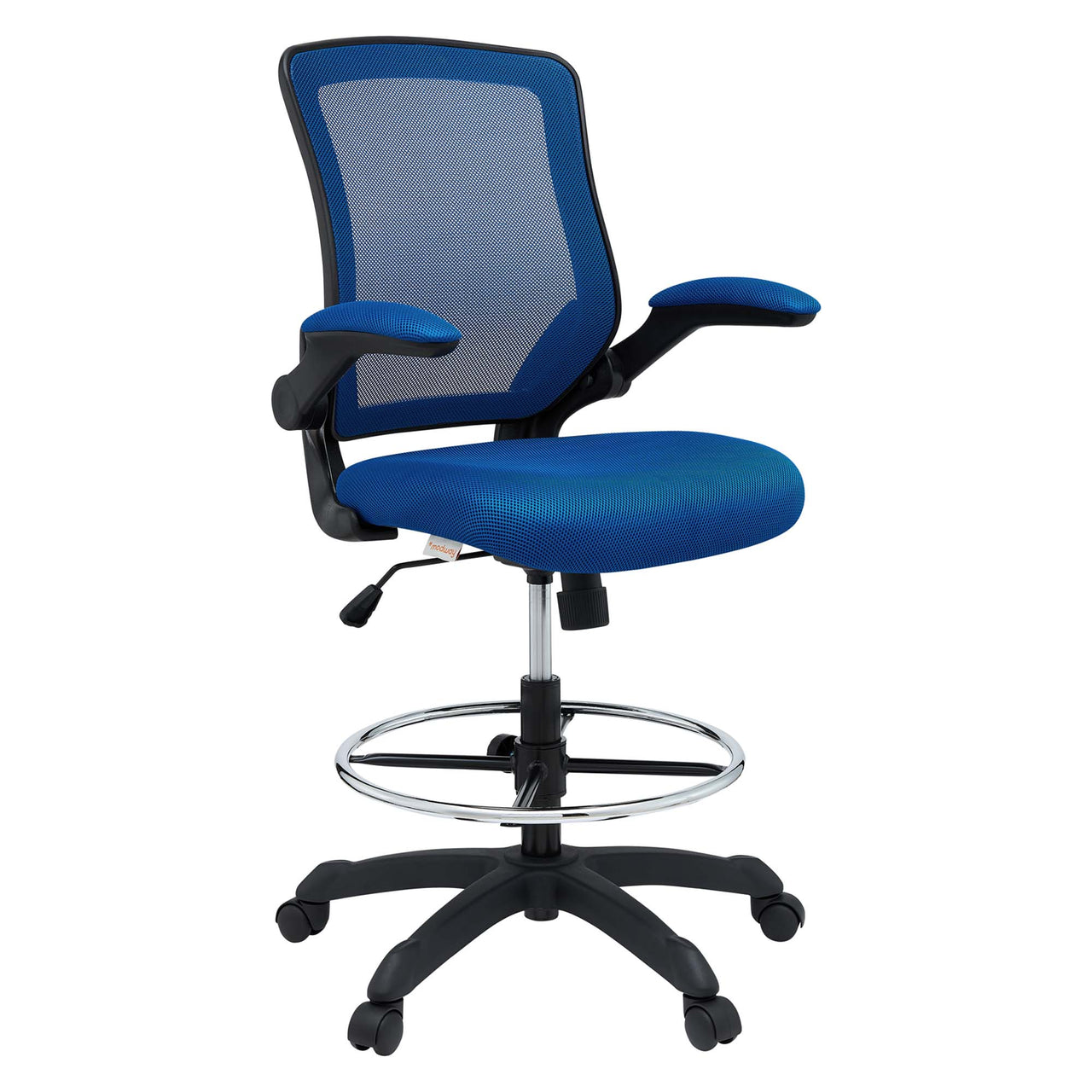 Veer Drafting Chair, Blue