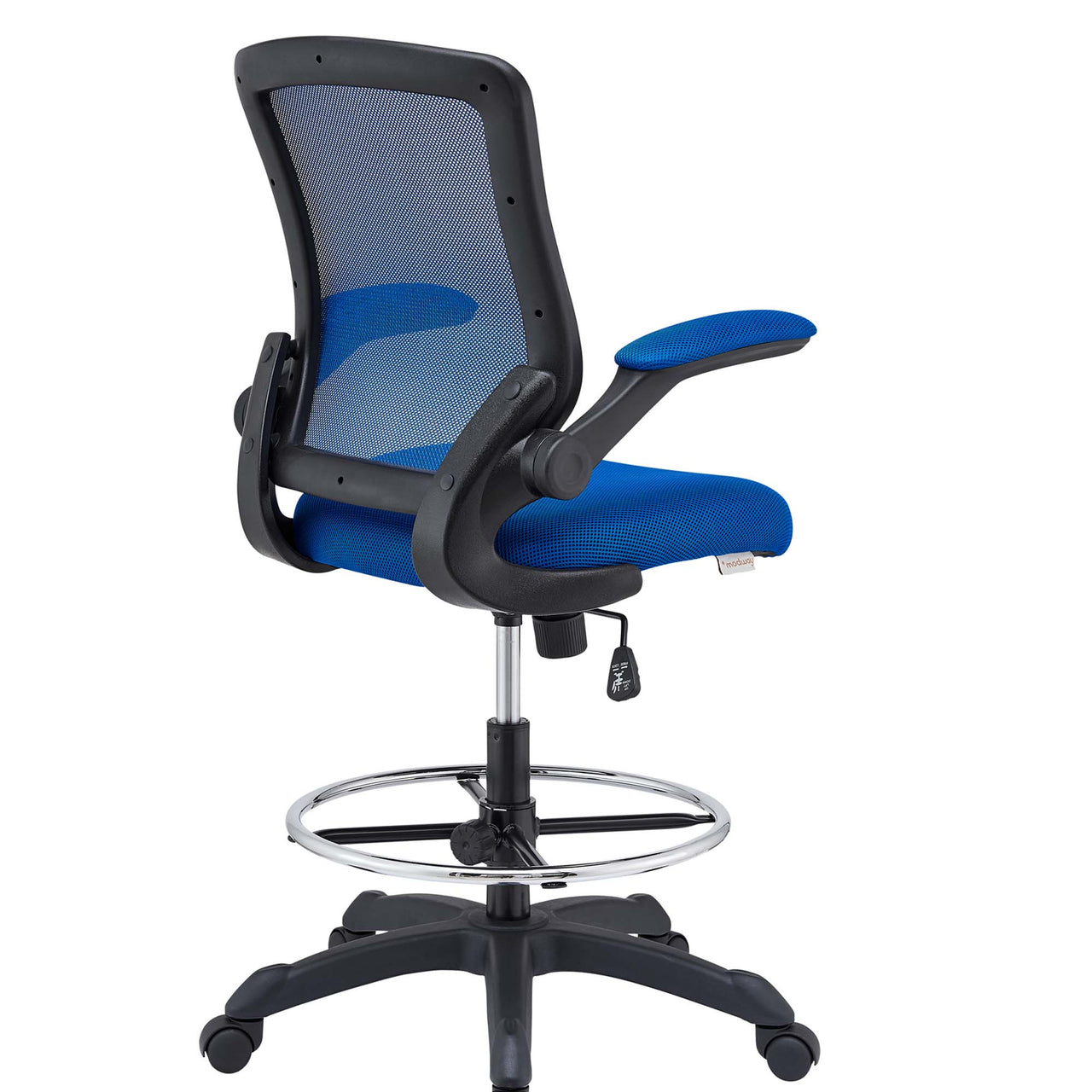 Veer Drafting Chair, Blue