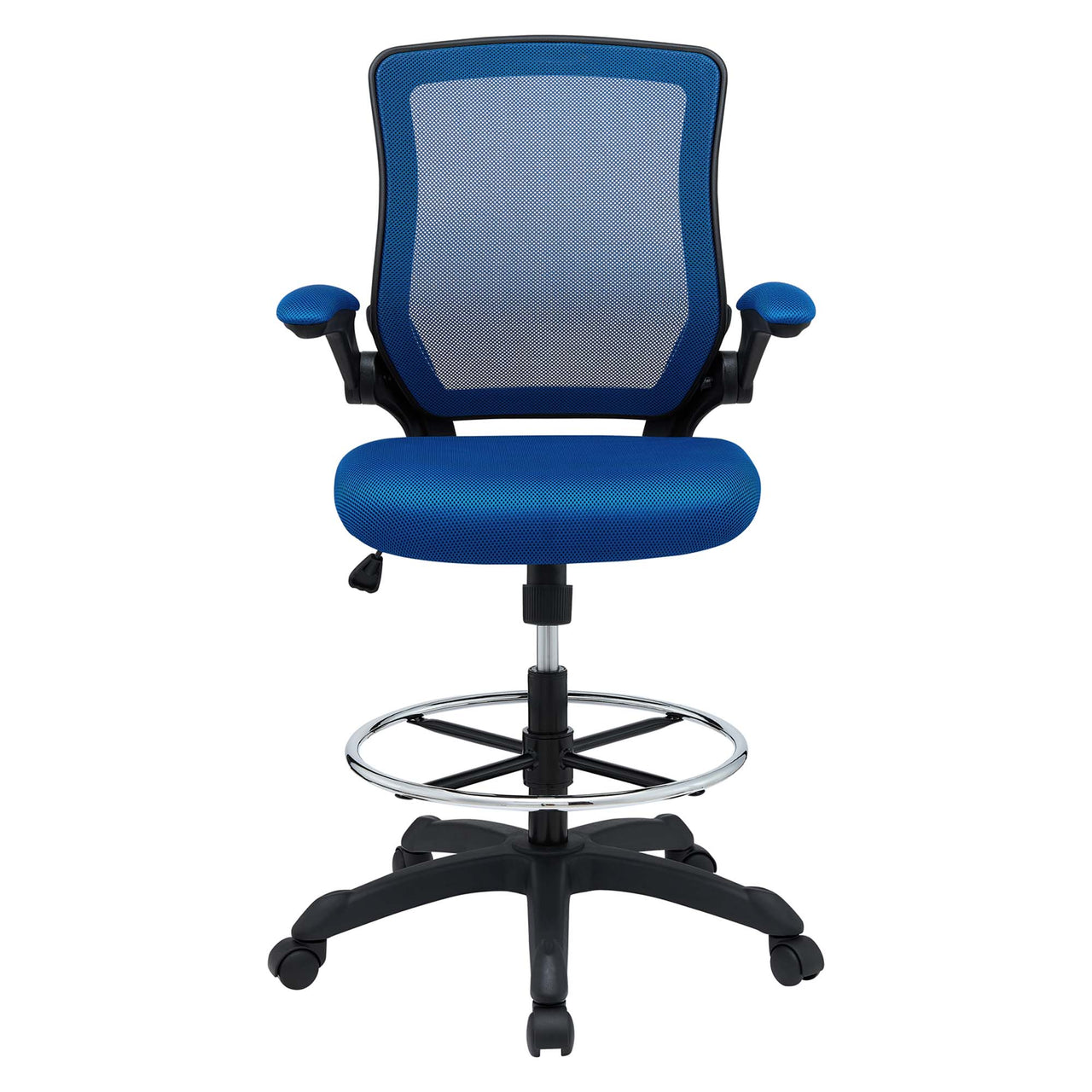 Veer Drafting Chair, Blue