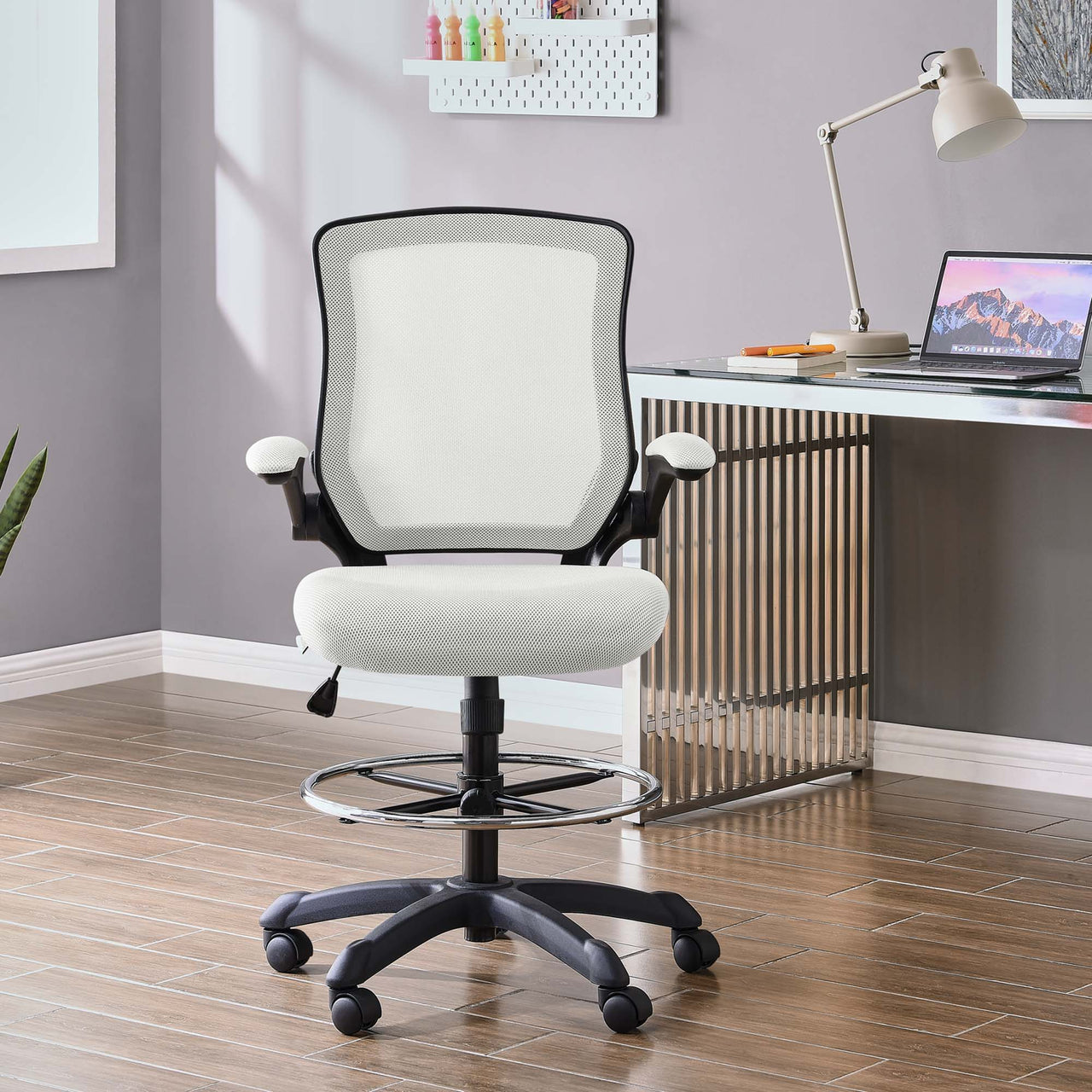 ErgoFlex Drafting Chair, Gray