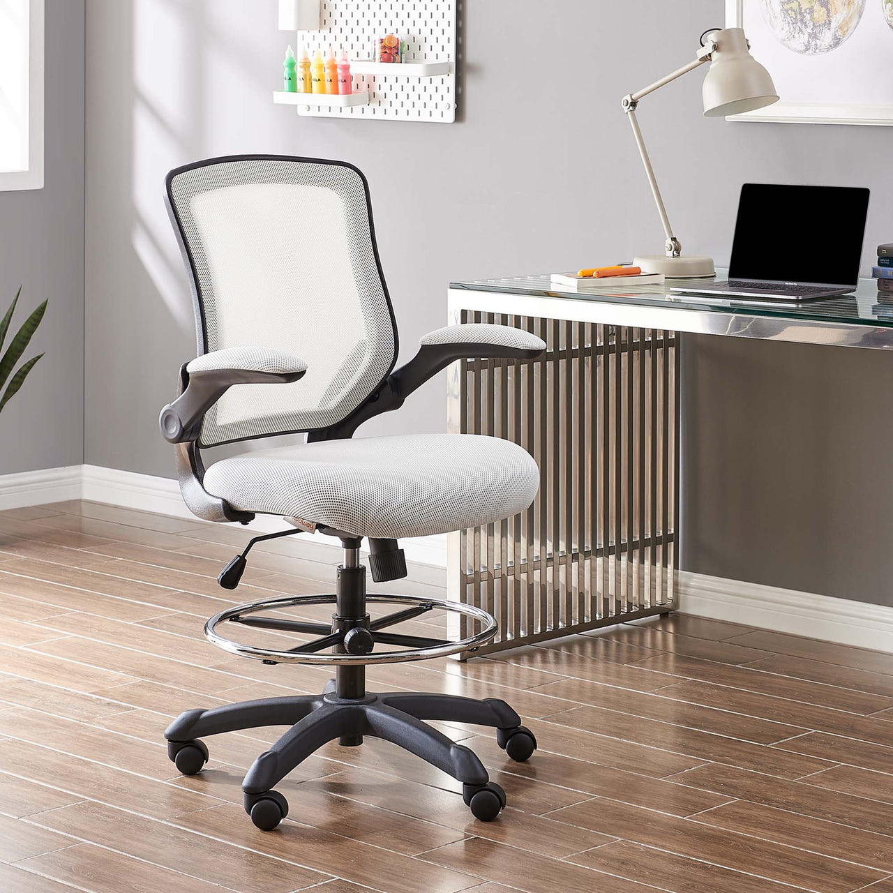 ErgoFlex Drafting Chair, Gray
