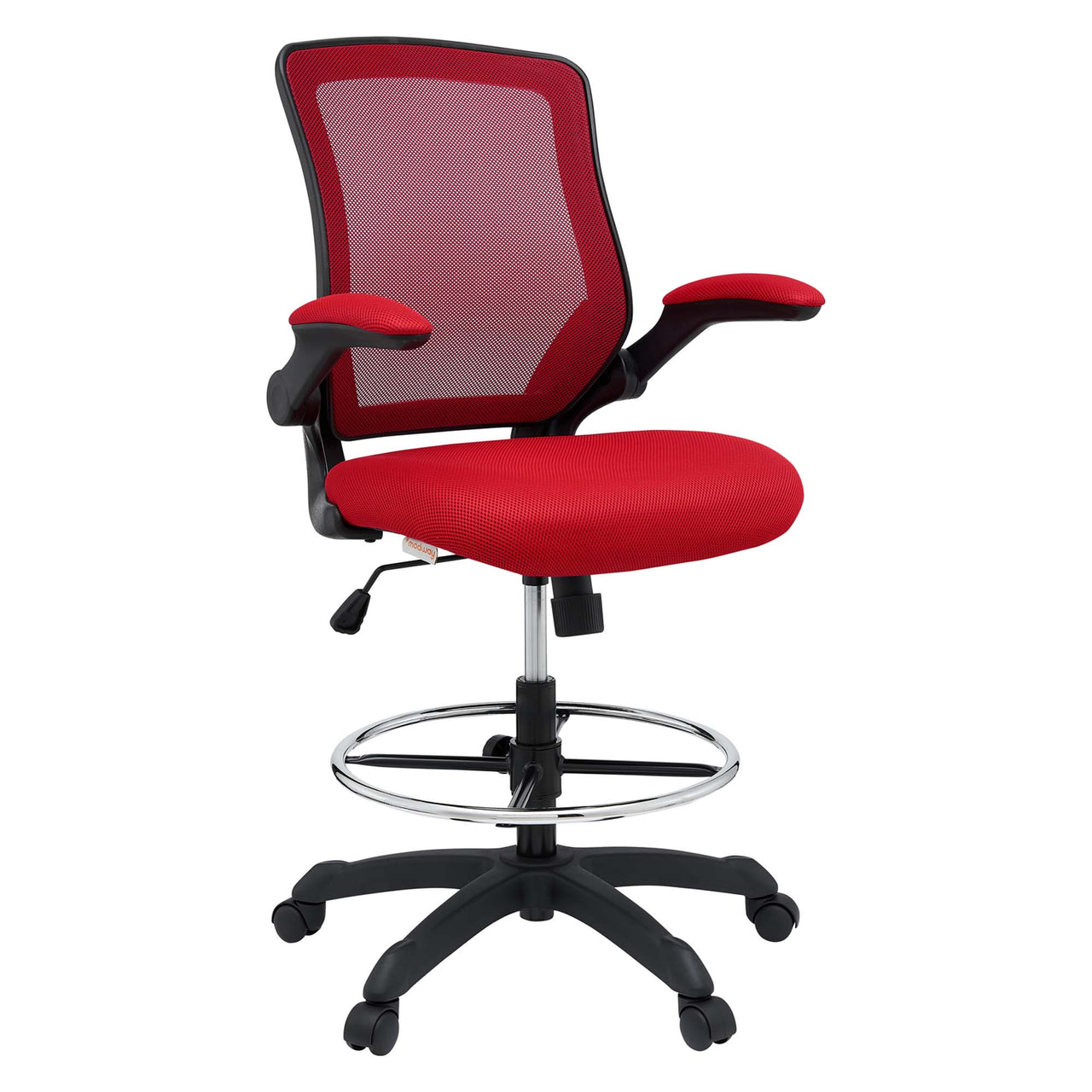 ErgoFlex Drafting Chair, Red