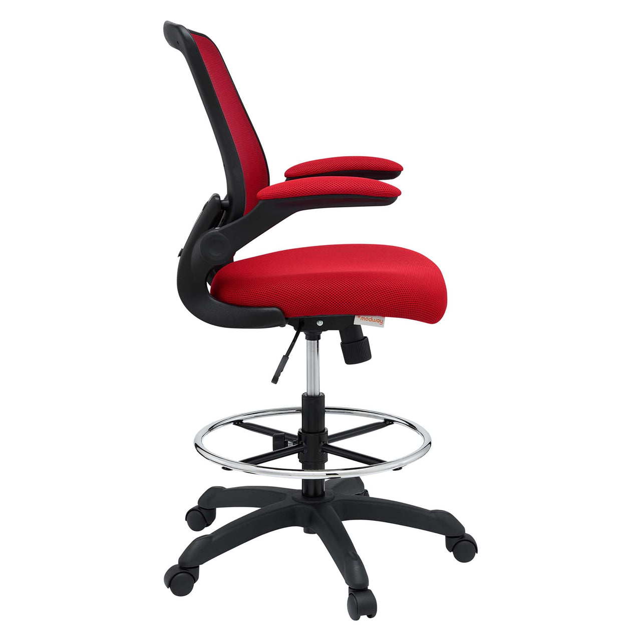 ErgoFlex Drafting Chair, Red