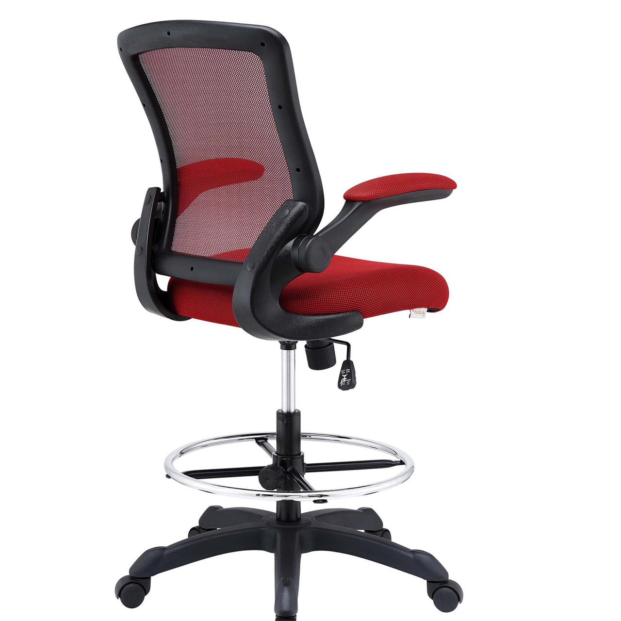 ErgoFlex Drafting Chair, Red