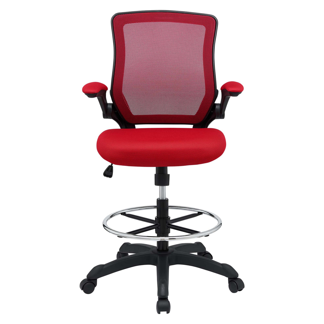 ErgoFlex Drafting Chair, Red