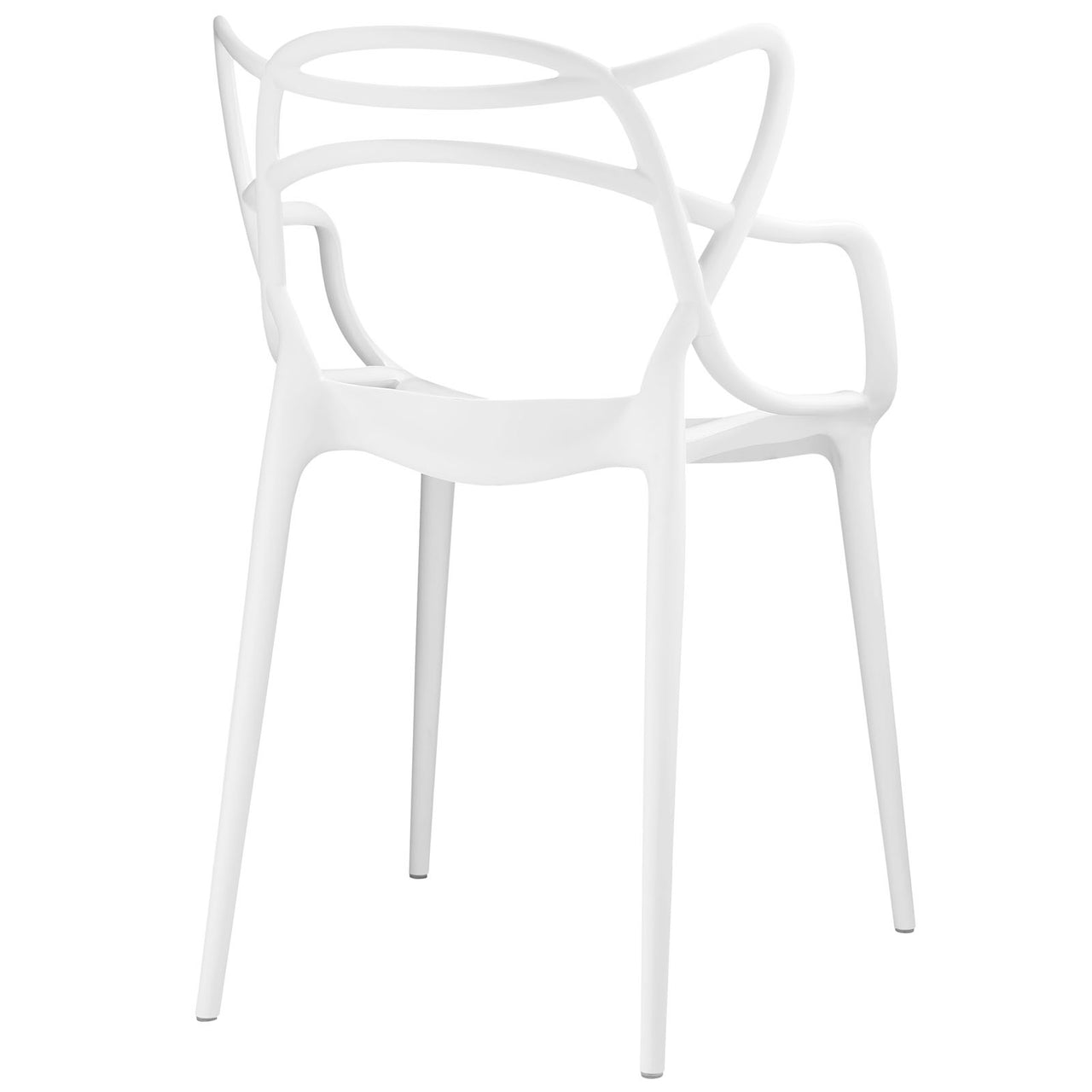 Entangled Dining Armchair, White