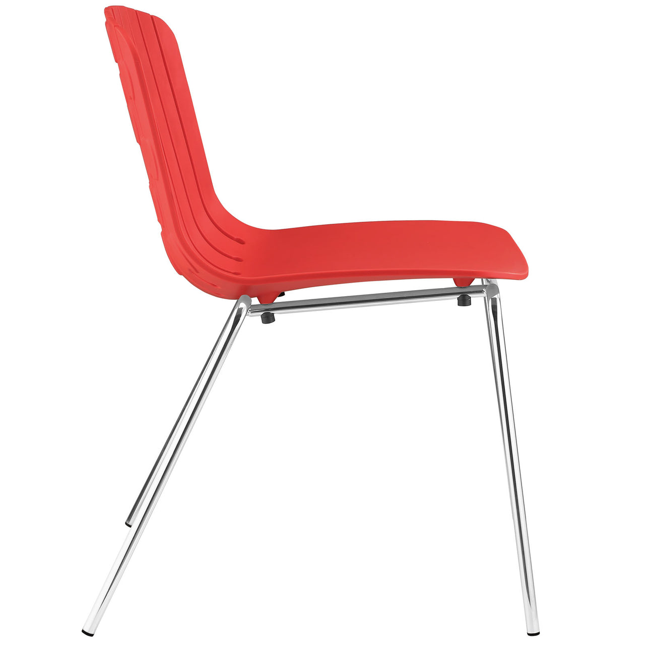 Trace Dining Side Chair, Red