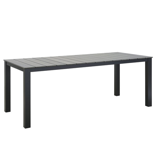 Seaboard 80" Alfresco Dining Table, Brown & Gray