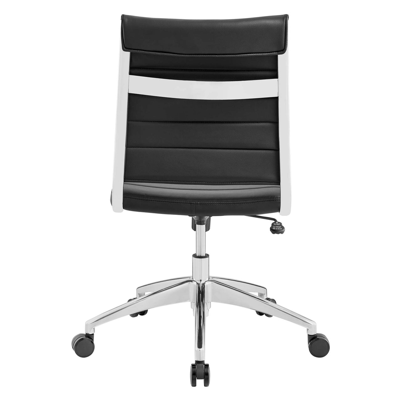 Jive Armless Mid Back Office Chair, Black