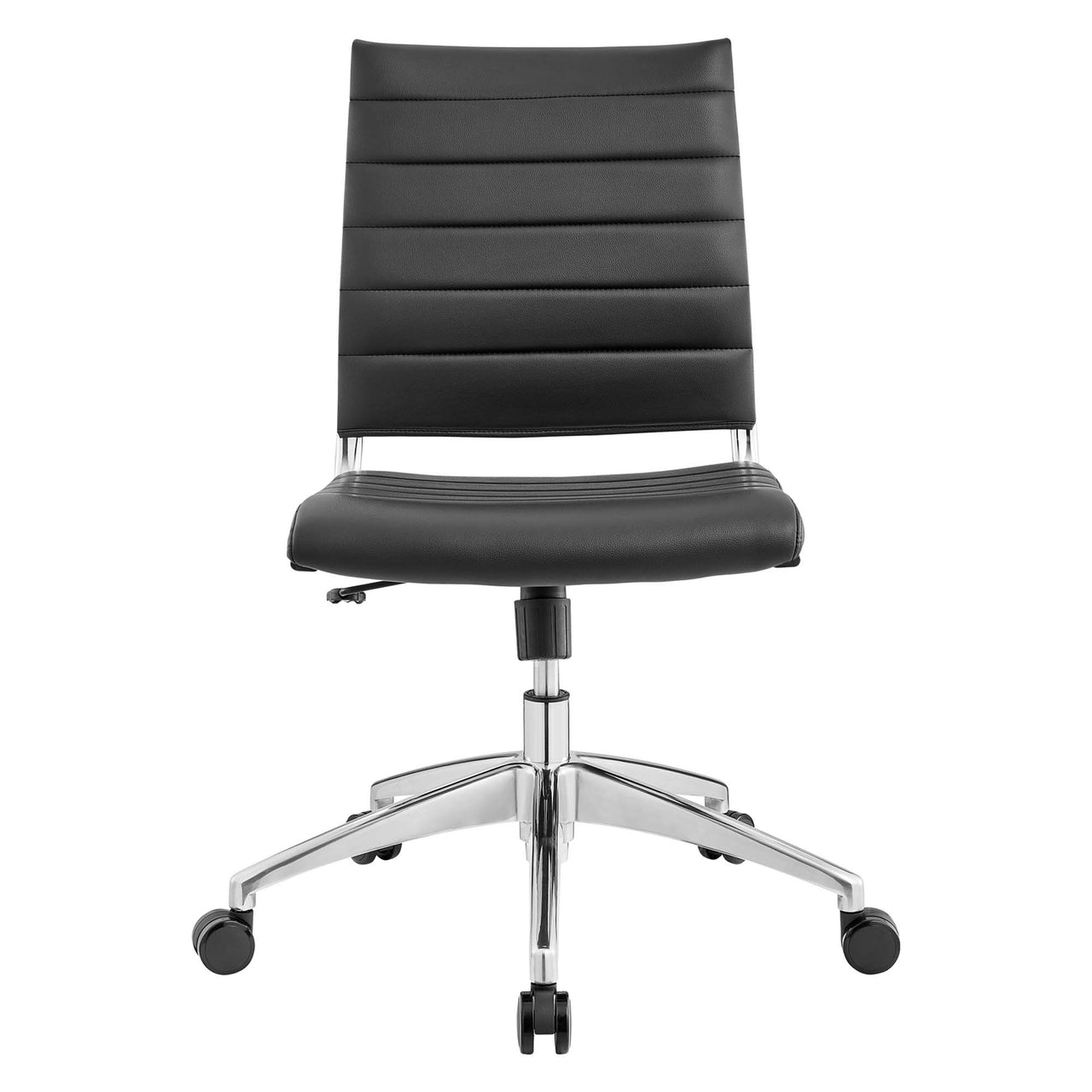 Jive Armless Mid Back Office Chair, Black