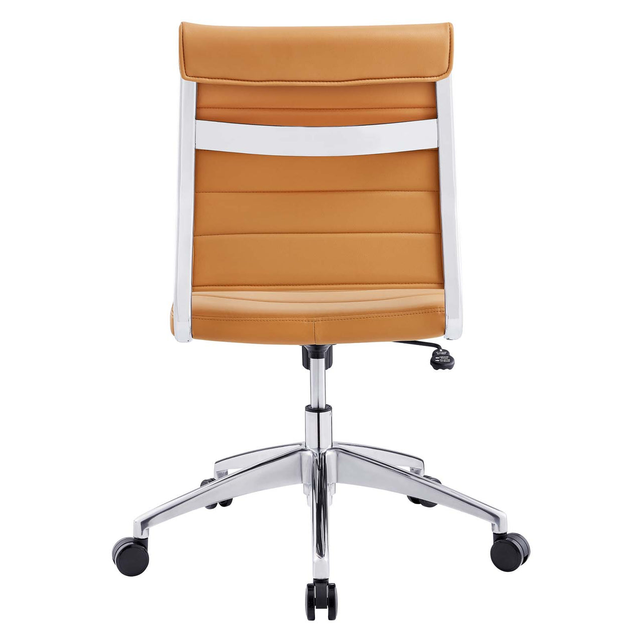 Office Flex Armless Mid Back Office Chair, Tan