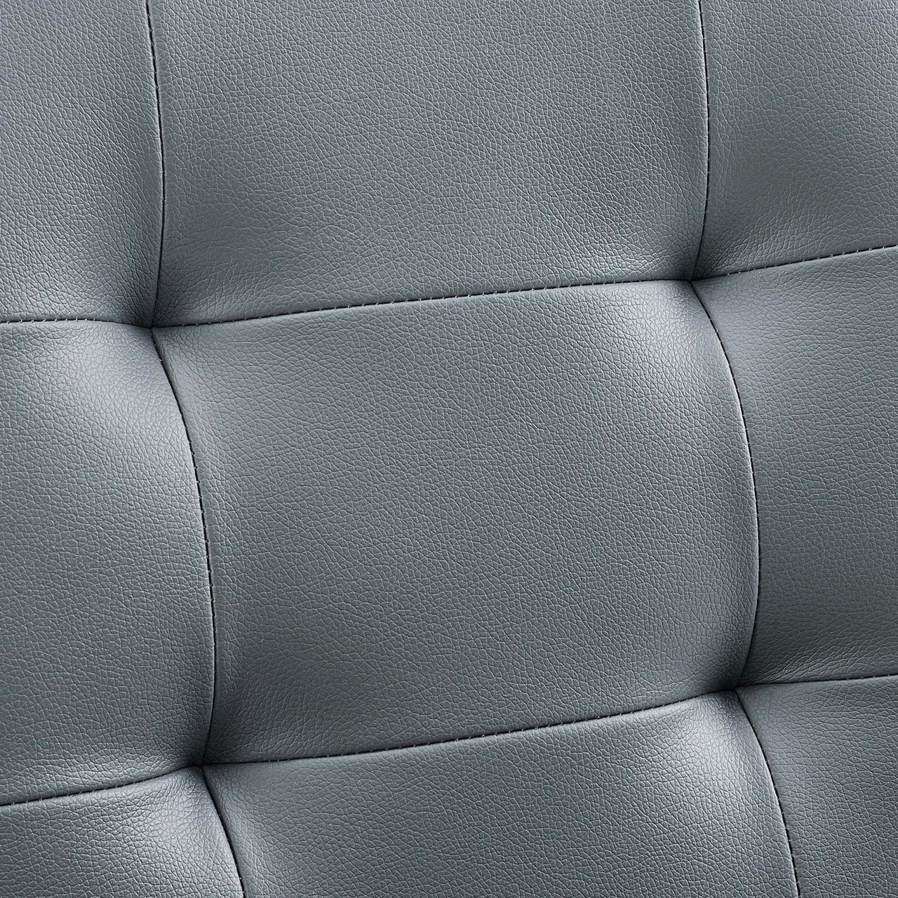 Quartz Armless Mid Back Office Chair, Gray