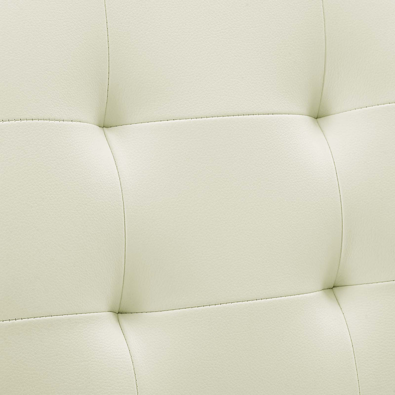 Prim Armless Mid Back Office Chair, White