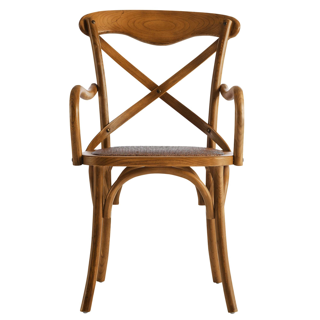 Countryside-Chic Dining Armchair, Walnut