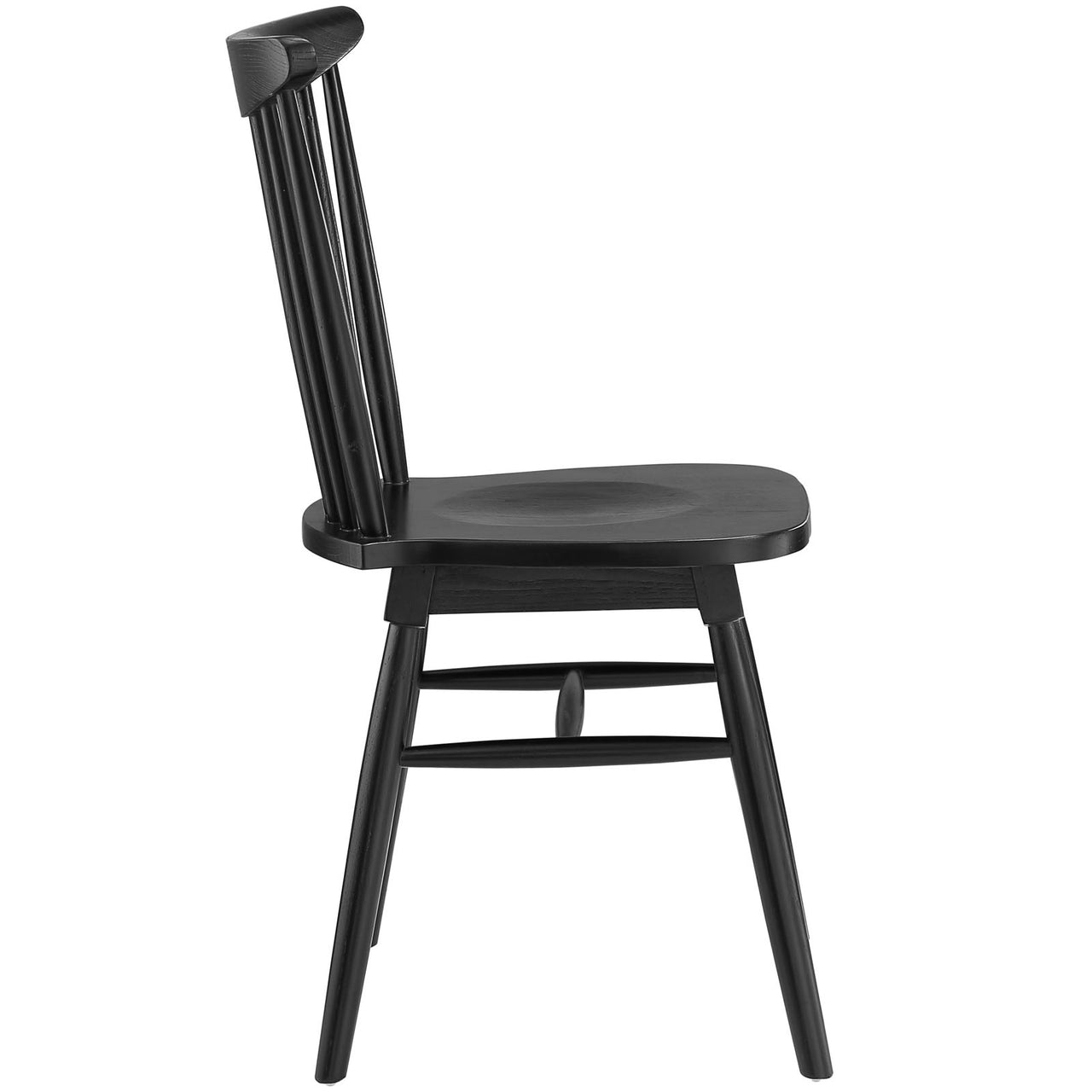 Ample Dining Chair, Black