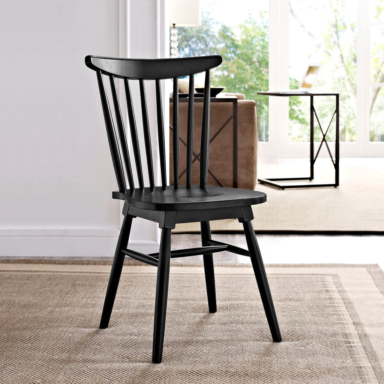 Ample Dining Chair, Black