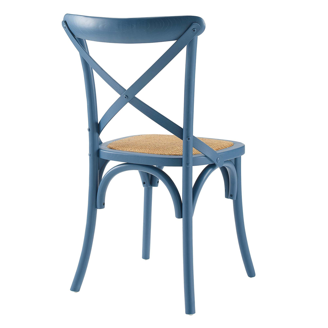 Countryside-Chic Dining Chair, Blue
