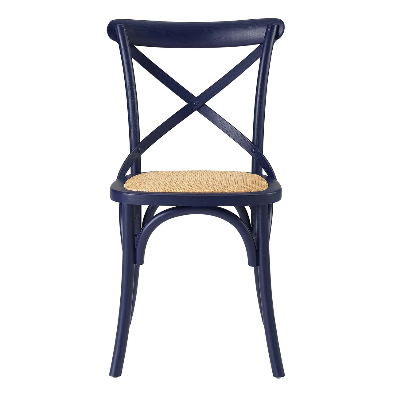 Countryside-Chic Dining Chair, Dark Blue